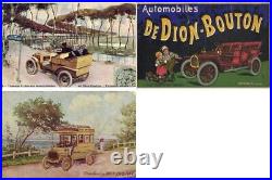 DION-BOUTON AUTOMOBILE ADVERTISING PRE-1940, 15 Vintage Postcards (L7298)