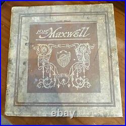 FANTASTIC VINTAGE RARE 1915 Maxwell Motor Car Catalog Promotional Booklet