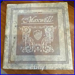 FANTASTIC VINTAGE RARE 1915 Maxwell Motor Car Catalog Promotional Booklet FANTASTIC VINTAGE RARE 1915 Maxwell Motor Car Catalog Promotional Booklet