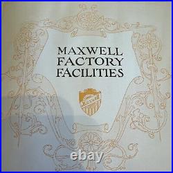 FANTASTIC VINTAGE RARE 1915 Maxwell Motor Car Catalog Promotional Booklet