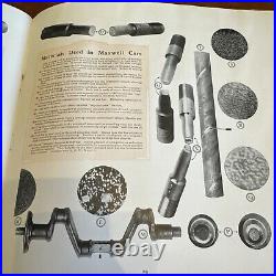 FANTASTIC VINTAGE RARE 1915 Maxwell Motor Car Catalog Promotional Booklet