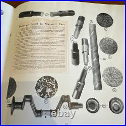 FANTASTIC VINTAGE RARE 1915 Maxwell Motor Car Catalog Promotional Booklet
