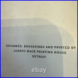 FANTASTIC VINTAGE RARE 1915 Maxwell Motor Car Catalog Promotional Booklet