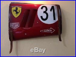 Ferrari GT Grand Prix Race Car panel wall art vintage replica heuer Chronograph
