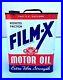 Film-X-Motor-Oil-Can-2-Gallon-Apex-Oil-Products-Co-Car-Metal-Red-Vintage-Empty-01-ppm