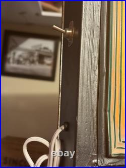 Fire Sale! Original Vintage auto repair/dealer sign fire damaged & restored