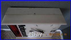 Ford Motorcraft Clock Sign Vintage Autolite