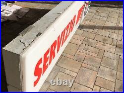 Genuine SERVIZIO ALFA ROMEO Neon Lighted Sign Service Dealer Vintage Garage Auto