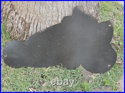 Giant Vintage Wynn's Race Car Lubrication Race Porcelain Sign Car Gas Oil Truck