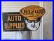 HUGE-VINTAGE-OILZUM-MOTOR-OILS-AUTO-SUPPLIES-PORCELAIN-SIGN-30-x-17-01-xdvo