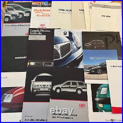 HUGE Vintage Car Brochure Catalog Press Kit Automobile Advertising Lot 125+