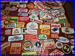 Huge LOT 363 vintage patches Farm Agriculture Automotive Seed Car Beer Railroad