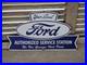 Huge-Vintage-Your-Local-Ford-Authorized-Service-Station-Porcelain-Sign-36-X-20-01-ip