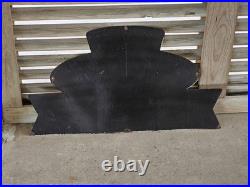 Huge Vintage Your Local Ford Authorized Service Station Porcelain Sign 36 X 20