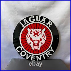 Jaguar Coventry British Classic Vintage Heavy Metal Sign 50 cm (19.7)