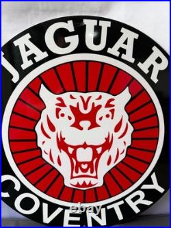 Jaguar Coventry British Classic Vintage Heavy Metal Sign 50 cm (19.7)