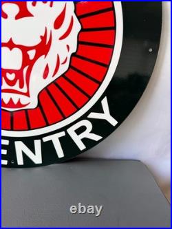 Jaguar Coventry British Classic Vintage Heavy Metal Sign 50 cm (19.7)