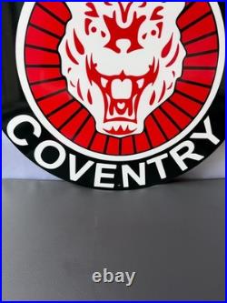 Jaguar Coventry British Classic Vintage Heavy Metal Sign 50 cm (19.7)