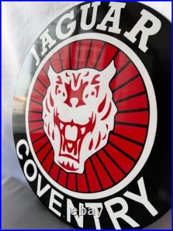 Jaguar Coventry British Classic Vintage Heavy Metal Sign 50 cm (19.7)