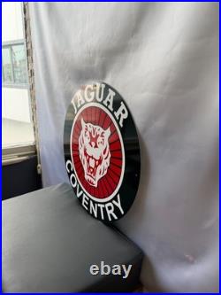 Jaguar Coventry British Classic Vintage Heavy Metal Sign 50 cm (19.7)