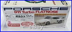 KYOSHO 4252 PORSCHE 911 TURBO FLATNOSE Scale 1/10 very rare Vintage 1989