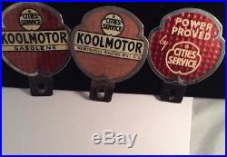 Koolmotor Car Toppers (3) Vintage Cities Service Oil