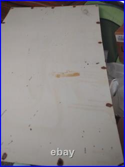 Large Huge Vintage Chevrolet Ok Used Cars Automobile 3ft Porcelain Metal Sign