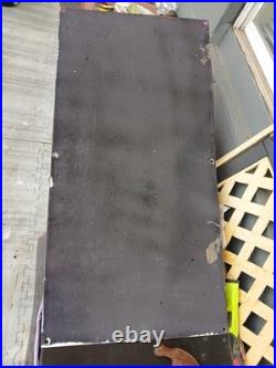 Large Rare Vintage Porcelain Metal Bowtie Chevrolet Sign Auto Truck Car Dealer