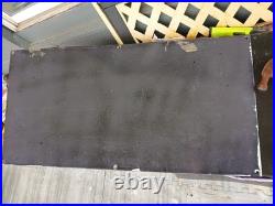 Large Rare Vintage Porcelain Metal Bowtie Chevrolet Sign Auto Truck Car Dealer