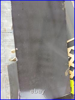 Large Rare Vintage Porcelain Metal Bowtie Chevrolet Sign Auto Truck Car Dealer