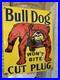 Large-Vintage-Bull-Dog-Tobacco-Porcelain-Sign-Car-Gas-Oil-Truck-18-14-01-lct