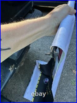 Large Vintage Saab fabric Advertising Banner For Saab enthusiasts/ Collectors