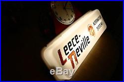 Leece-neville Vintage Auto Service Garage Advertising Clock