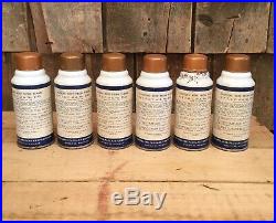 Lot Of Vintage 6 PACKARD Aerosol Car Touch Up Spray Paint Cans In Original Box