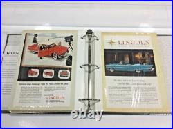 Lot of 100 Vintage Auto Magazine Ads 1950s-1960s Ford Chevy Pontiac Olds Buick 1