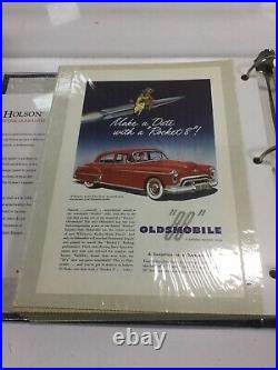 Lot of 90 Vintage Auto Magazine Ads 1950s-1960s Chevy Pontiac Olds Cadillac GM 2