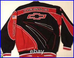 Men's Vintage Chevrolet Racing Style Jacket New with Tags SZ L