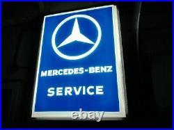 Mercedes Sign Genuine Mercedes Dealership Sign Authentic Genuine $24,900