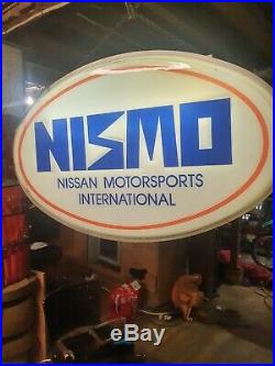NISMO Very Rare Vintage Dealership Sign (Double Sided)