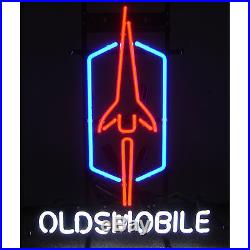 Neon Sign GM Oldsmobile Olds Service Rocket 88 vintage style dealership lamp
