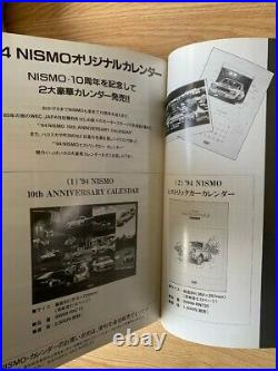 Nismo Old Logo 1993 Catalogue Rare Vintage Skyline GTR R32 Silvia S13 RB26 SR20