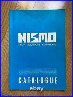 Nismo Old Logo Catalogue 1992 Rare S13 Silvia Vintage Brochure R32 Skyline GTR