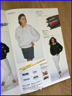 Nismo Old Logo Fashion Catalogue Briochure Rare JDM Vintage Jacket Sweater R32