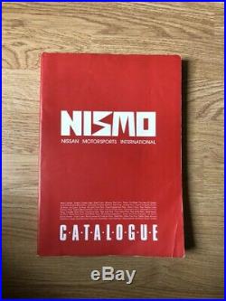 Nismo Old Logo Parts Catalogue 1995 Rare Vintage Skyline Silvia R32 R33 S13 GTR
