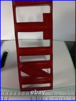 Nitelube Orig Vintage Ad Sign Gas Station Lube Auto Repair Shop 32 X 5