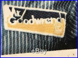 ORIGINAL Vintage MR GOODWRENCH Stand-Up Sign GM Chevrolet SST Car Gas Oil OLD