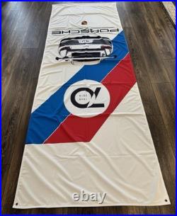 Official German Vintage Porsche Banner Porsche Flag GT3 911 Racing