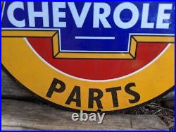 Old Vintage Car Parts Truck Suv Porcelain Advertising Sign 12