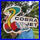 Old-Vintage-Ford-Cobra-Jet-Dealer-Car-Porcelain-Metal-Advertising-Sign-12-X-9-01-ic