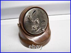 Original 1950' s Vintage nos Dash Clock alarm with magnet leadsled old Rat Hot rod